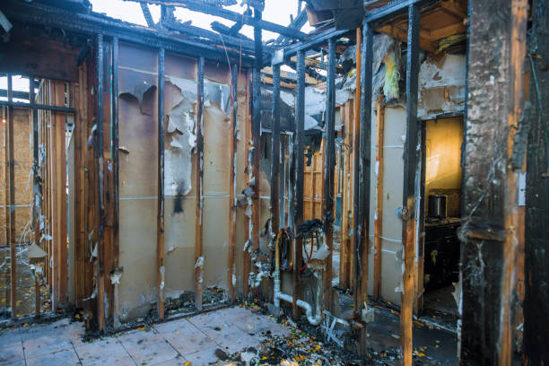 Professional Fire Damage Removal technician working in Biltmore Forest, NC